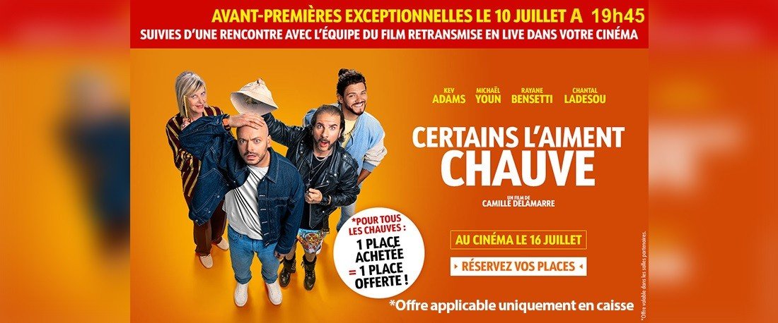 actualité AVANT PREMIERE+ LIVE